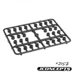 Jconcepts JCO2157 3mm plastic nut - 28pc. 